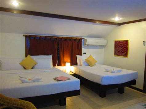 Rooms available at Dakak Park and Beach Resort .